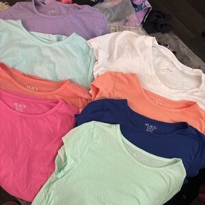 Girls solid shirts
